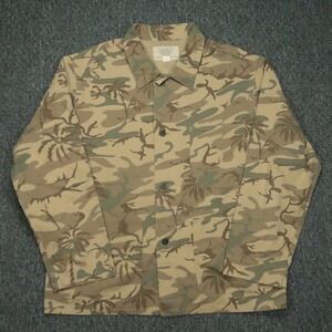 RRL Jacket Mens XXL Camo Harrison‎ Inspector Standard Issue Ripstop Double RL